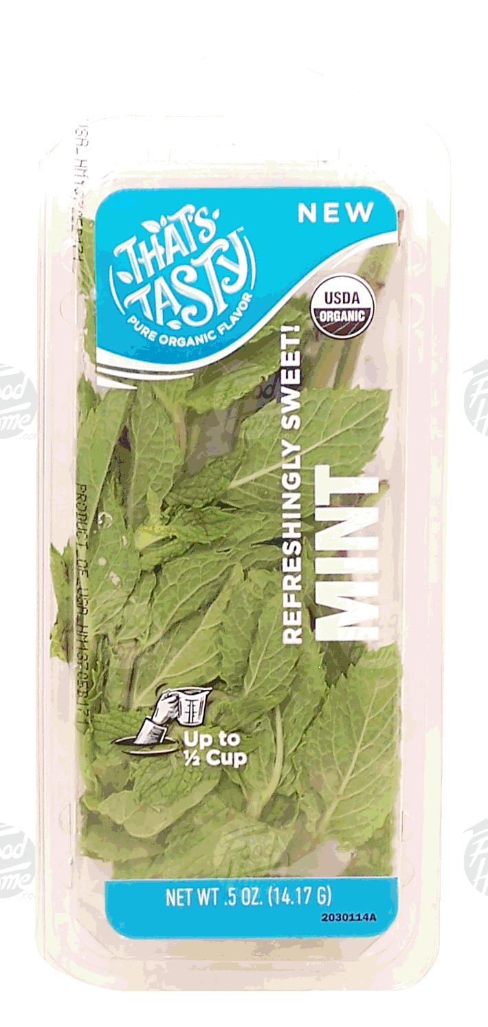 That's Tasty Refreshingly Sweet! mint leaves Full-Size Picture